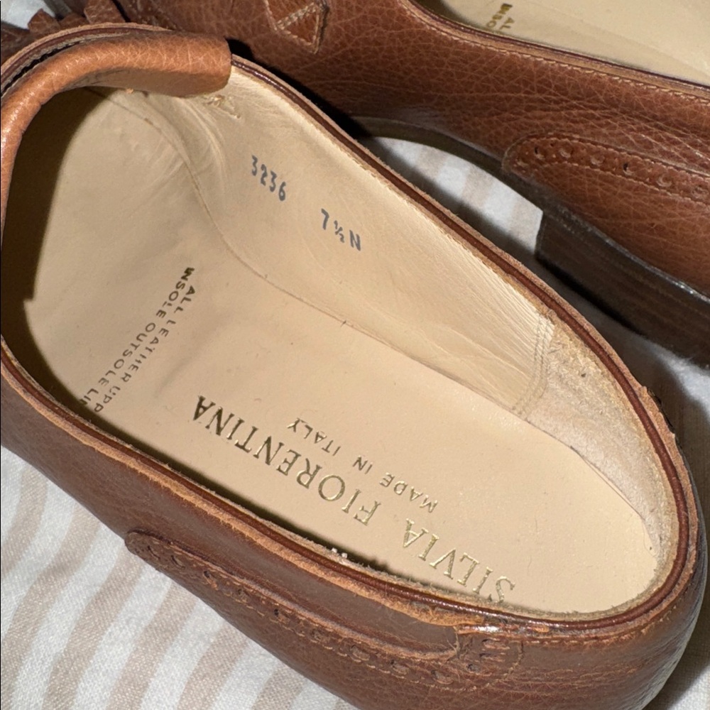 Italian Leather Loafers - Picture 2 of 7